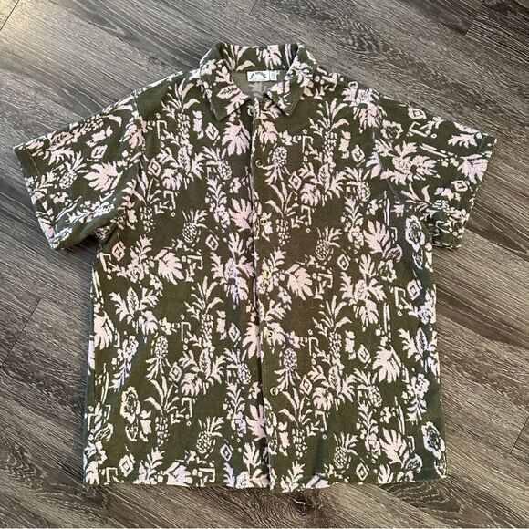 The Upside Cocos Stella leaf-print shirt - Picture 1 of 8